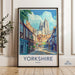 Yorkshire Poster | England Wall Art | UK Decor