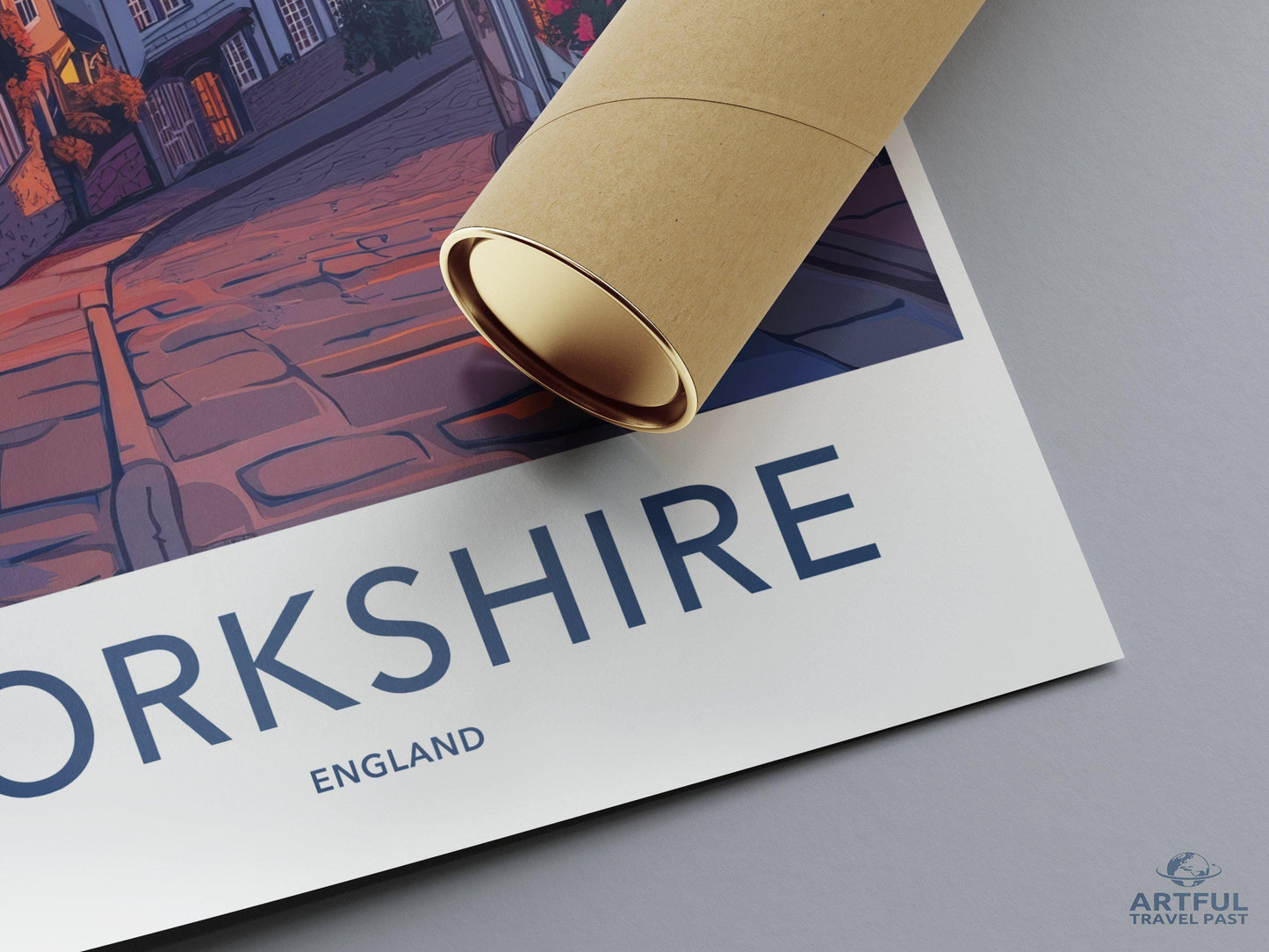 Yorkshire Poster | England Wall Art | UK Decor