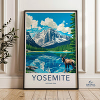 Yosemite National Park Poster