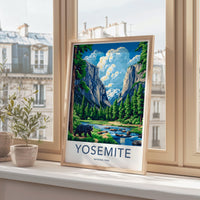 Yosemite National Park Poster