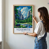 Yosemite National Park Poster