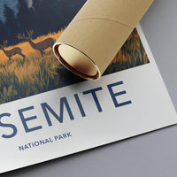 Yosemite National Park Poster | California Wall Art