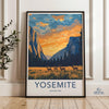 Yosemite National Park Poster | California Wall Art