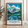 Yosemite National Park Poster | California Wall Art