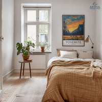 Yosemite Poster - California Wall Art