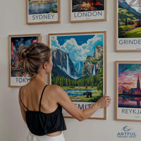 Yosemite Poster - California Wall Art