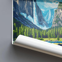 Yosemite Poster - California Wall Art