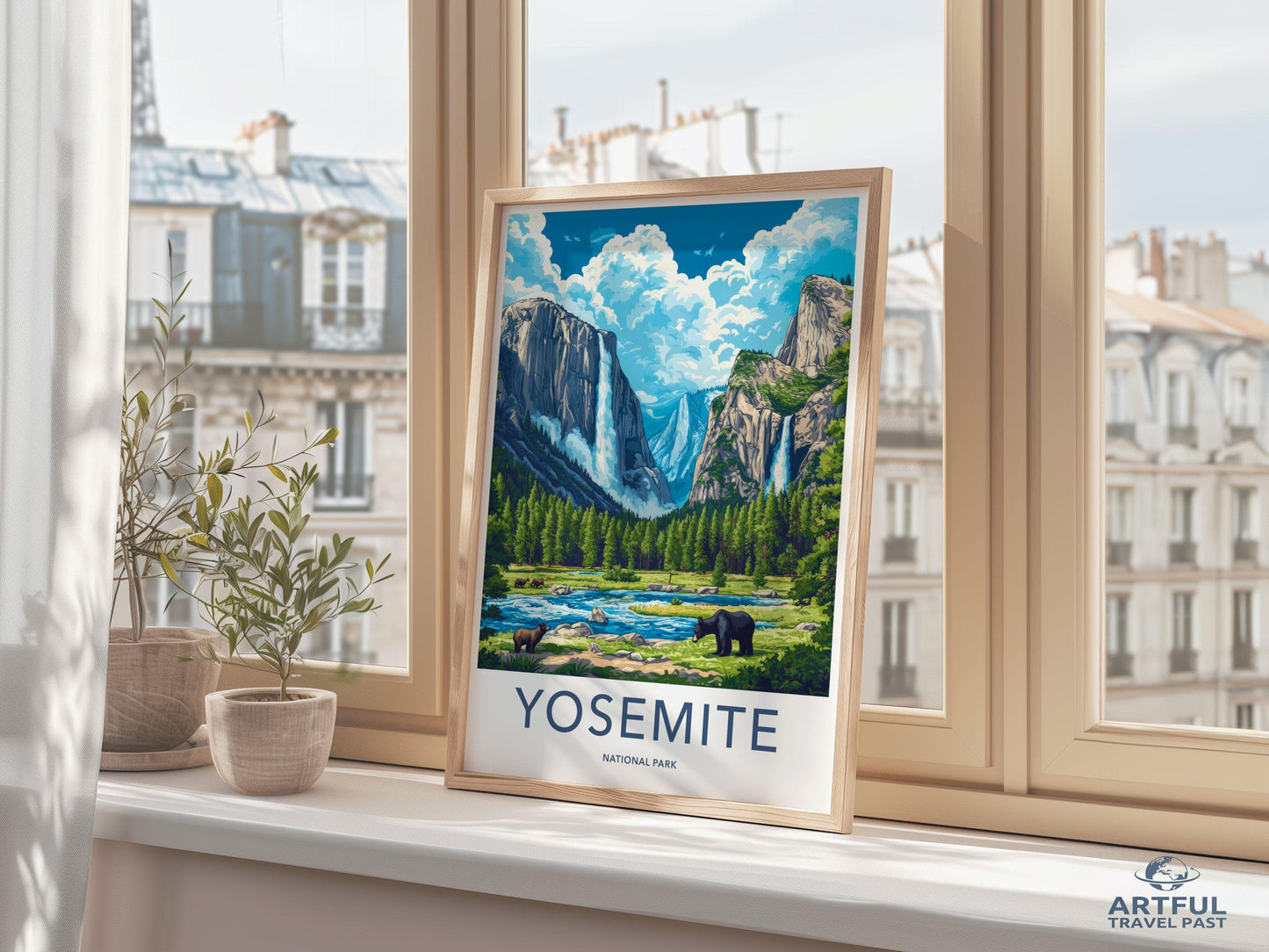 Yosemite Poster - California Wall Art