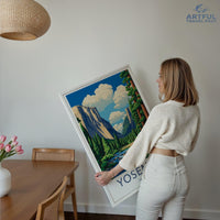 Yosemite Poster - California Wall Art
