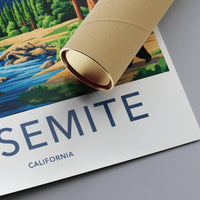 Yosemite Poster - California Wall Art