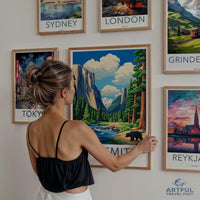 Yosemite Poster - California Wall Art