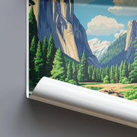 Yosemite Poster - California Wall Art