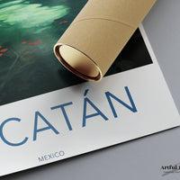 Yucatán Poster | Mexico Wall Art | North America Decor
