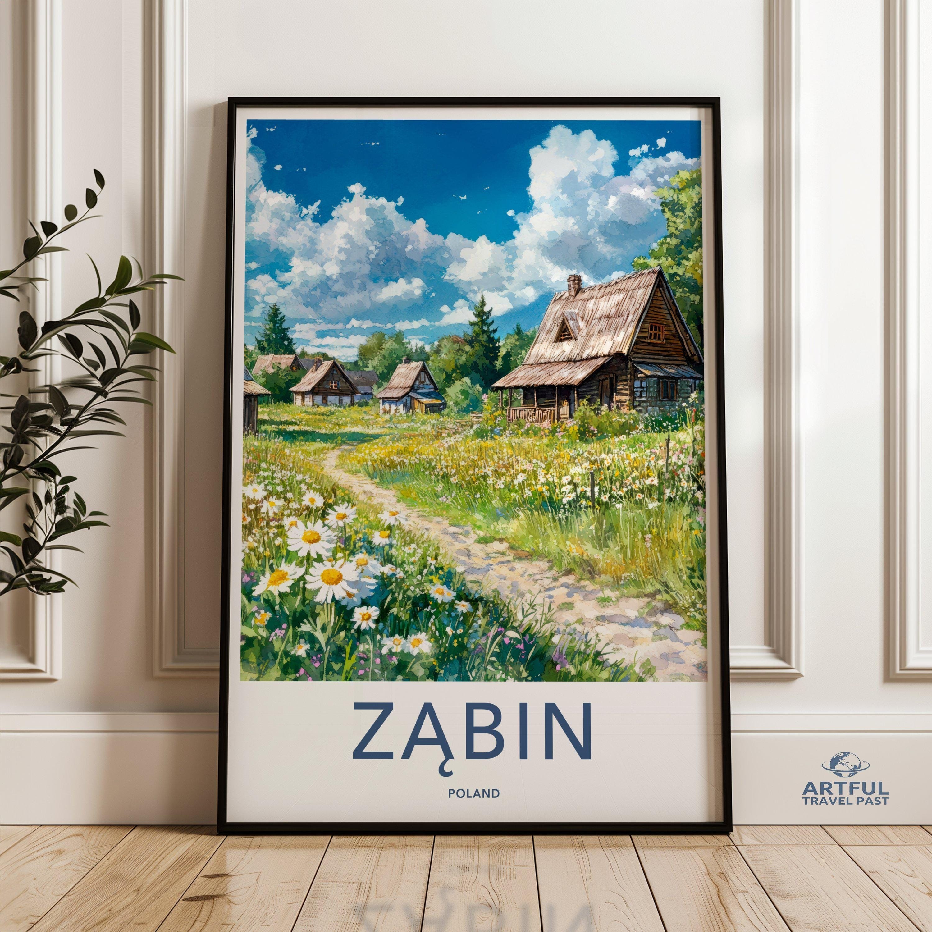 Zabin Poster - Poland Wall Art