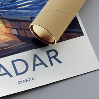 Zadar Poster - Croatia Wall Art
