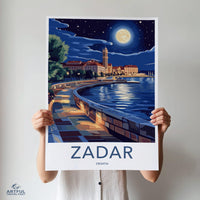 Zadar Poster - Croatia Wall Art