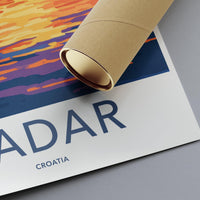 Zadar Poster - Croatia Wall Art