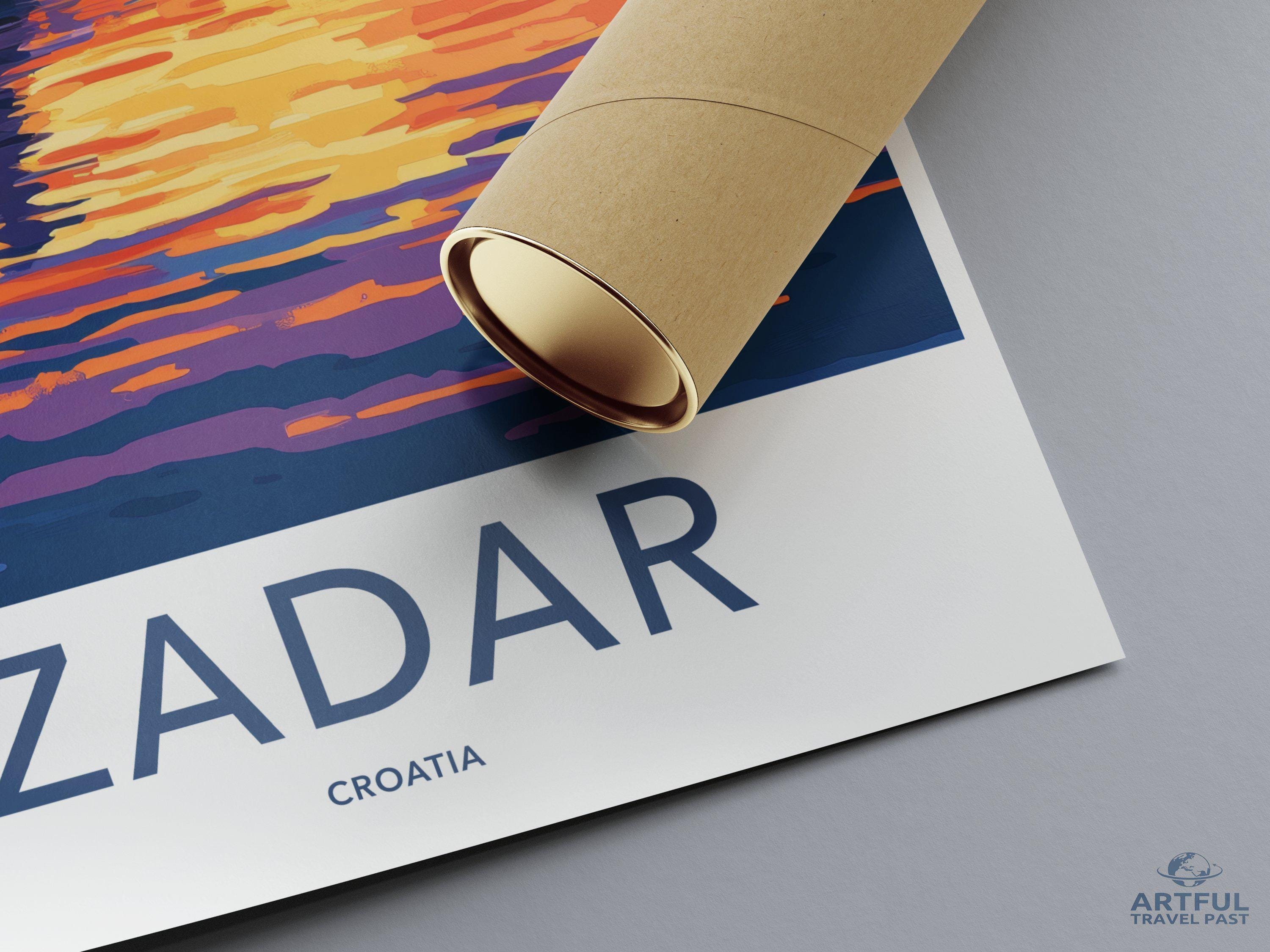 Zadar Poster - Croatia Wall Art