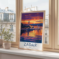 Zadar Poster - Croatia Wall Art
