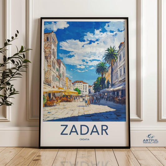 Zadar Poster - Croatia Wall Art