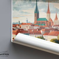 Zagreb Poster - Croatia Wall Art