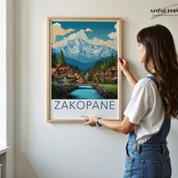 Zakopane Poster - Poland Wall Art