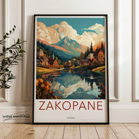 Zakopane Poster - Poland Wall Art