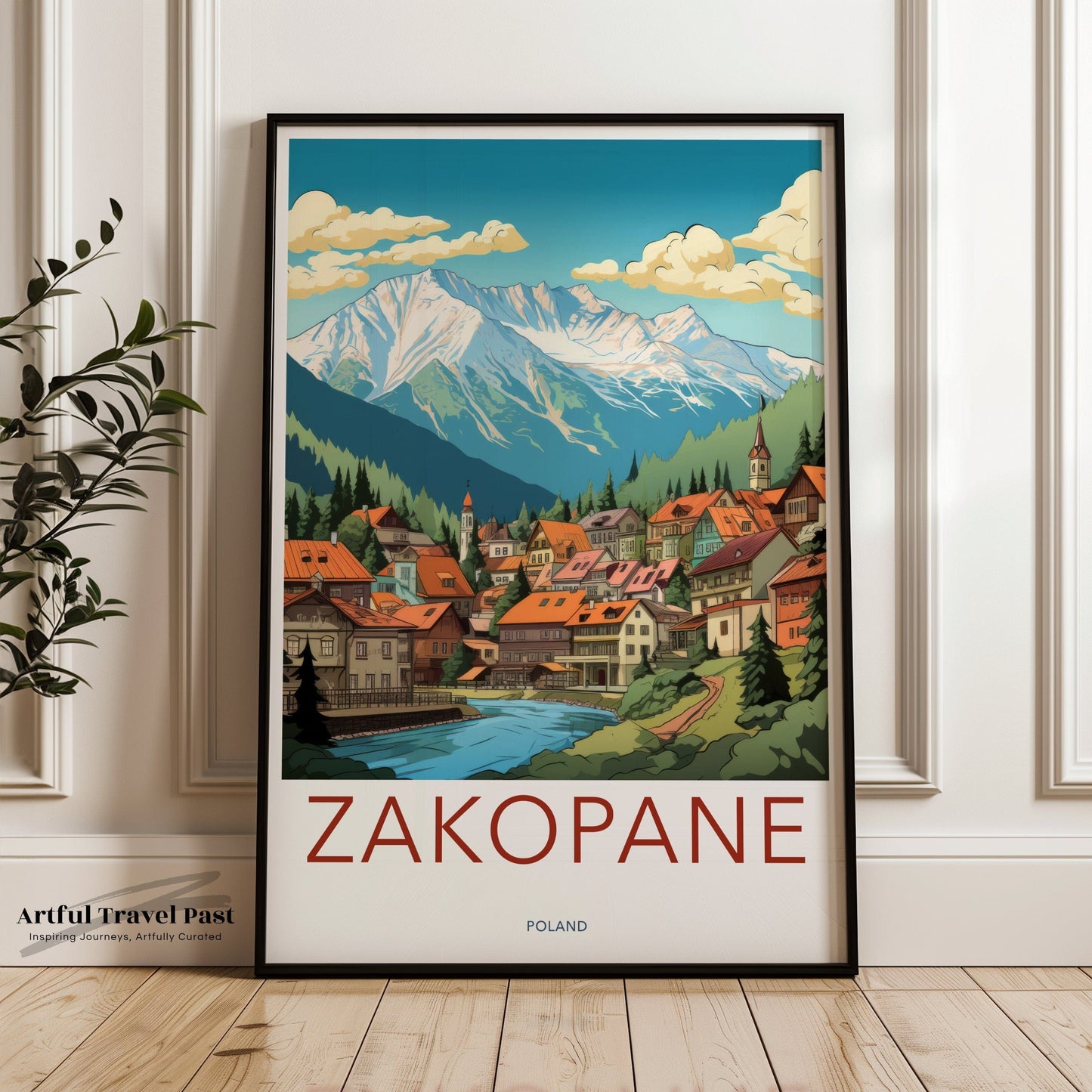 Zakopane Poster - Poland Wall Art