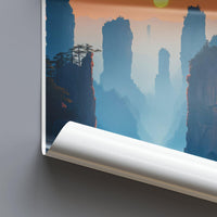 Zhangjiajie National Park Poster