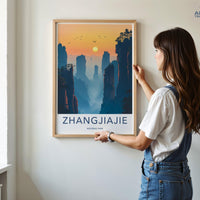 Zhangjiajie National Park Poster