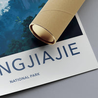 Zhangjiajie National Park Poster | China Wall Art