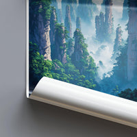 Zhangjiajie National Park Poster | China Wall Art