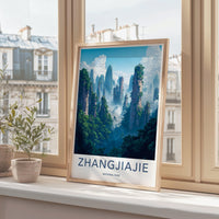 Zhangjiajie National Park Poster | China Wall Art