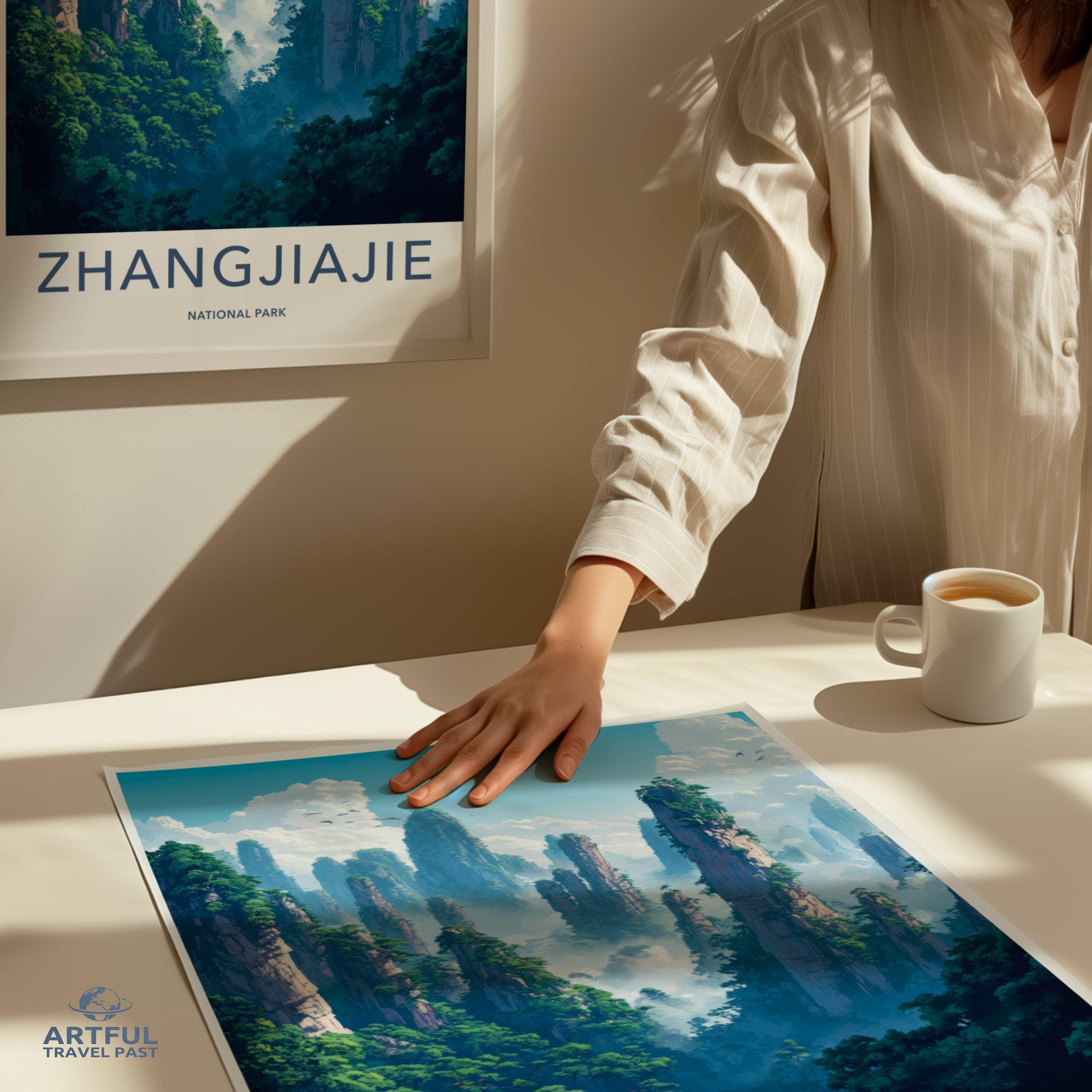 Zhangjiajie National Park Poster | China Wall Art