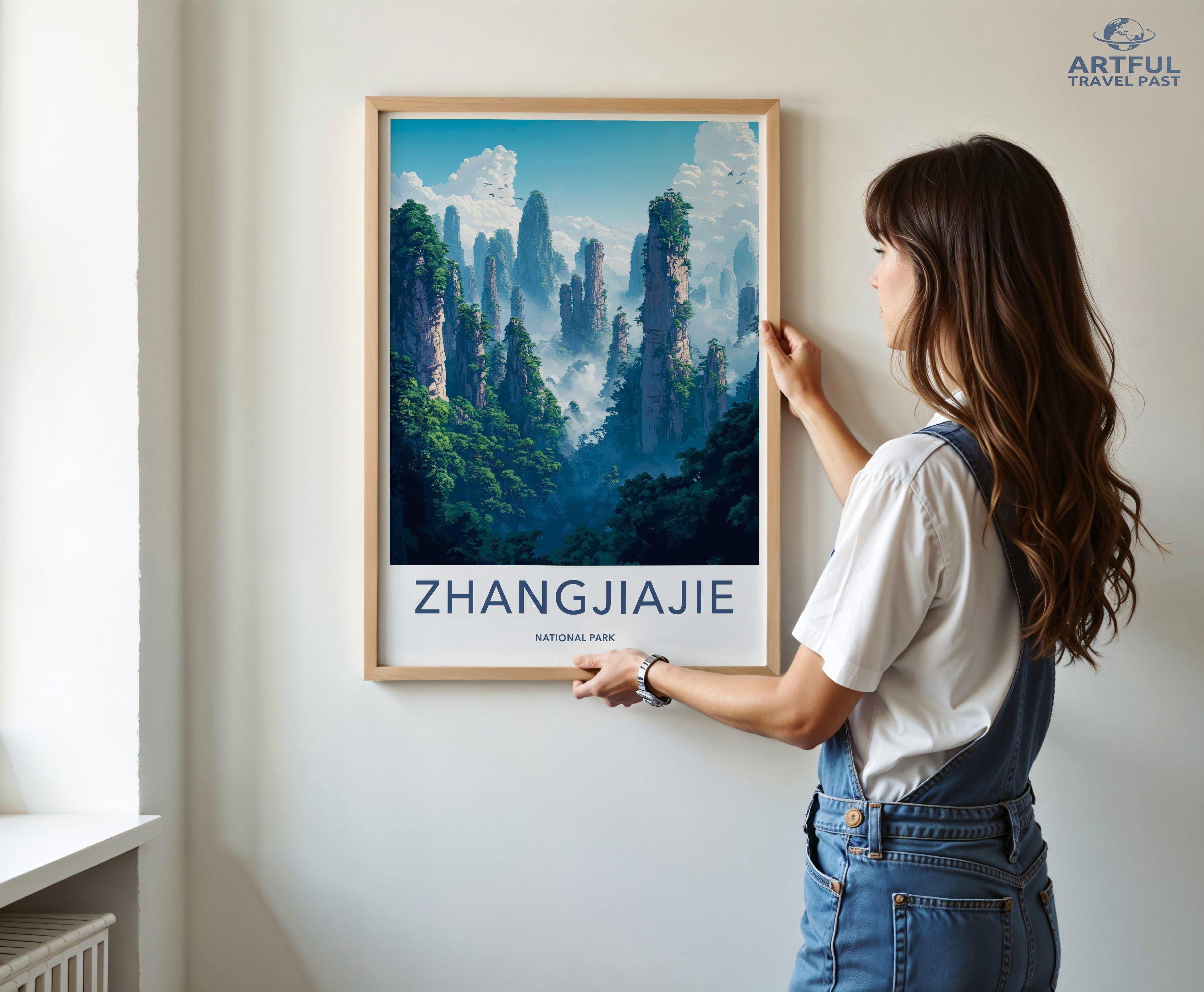 Zhangjiajie National Park Poster | China Wall Art