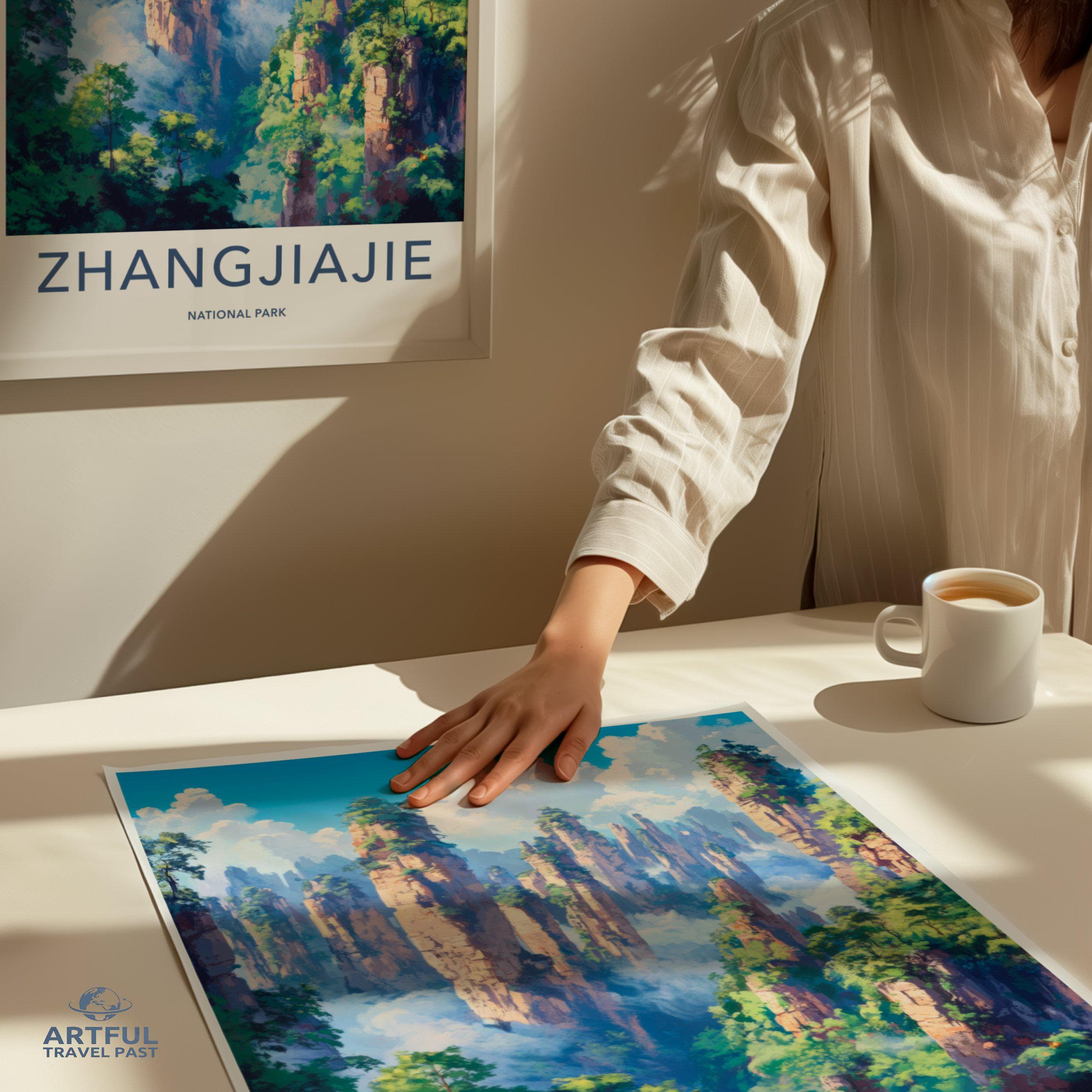 Zhangjiajie National Park Poster | China Wall Art