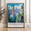 Zhangjiajie National Park Poster | China Wall Art