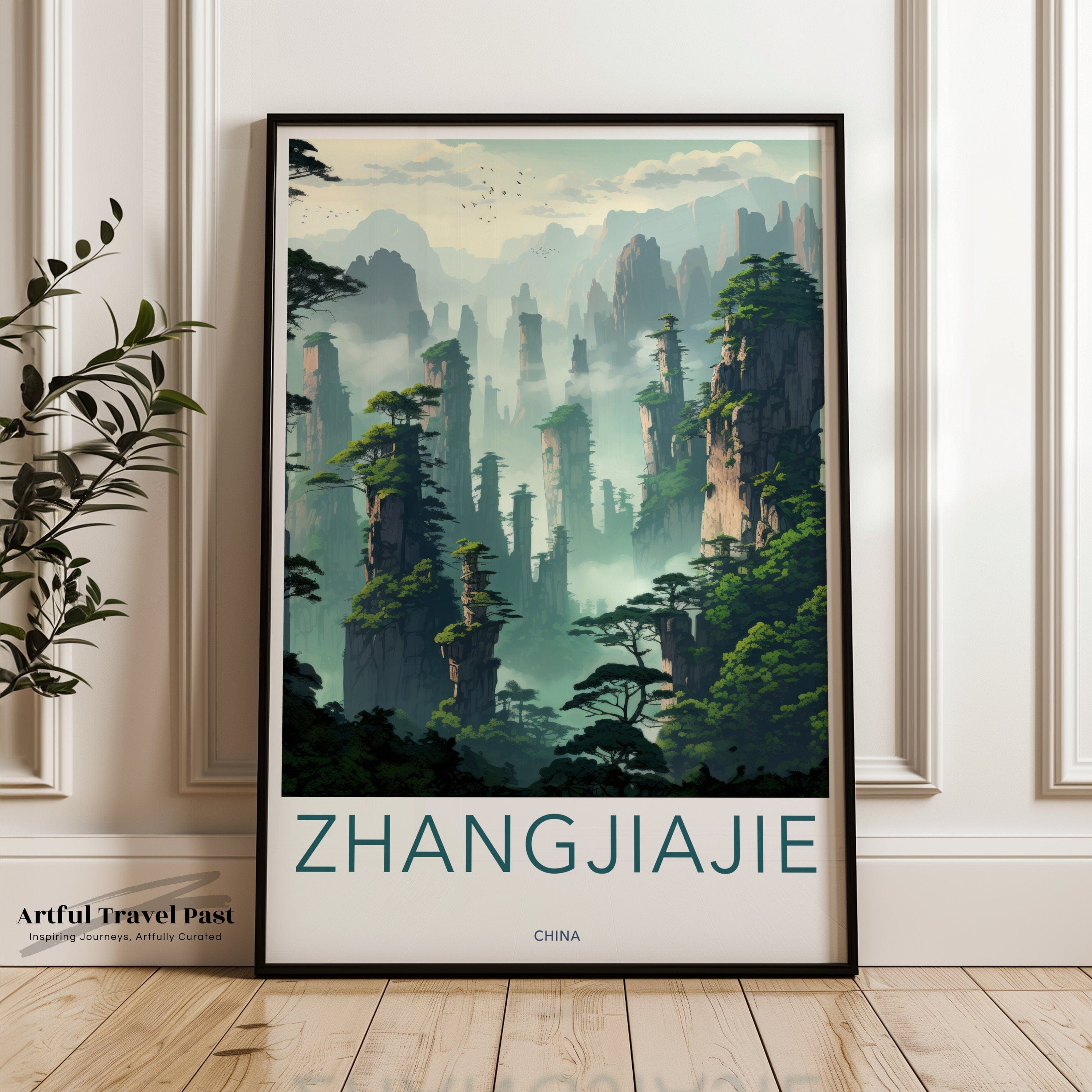 Zhangjiajie Poster - China Wall Art