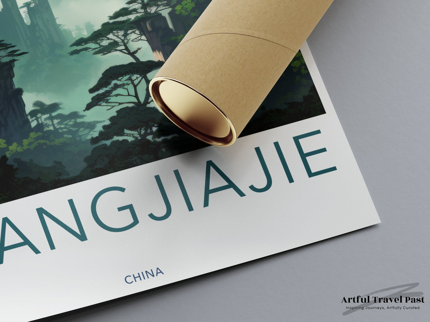 Zhangjiajie Poster | China Wall Art | Asia Decor