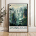 Zhangjiajie Poster | China Wall Art | Asia Decor