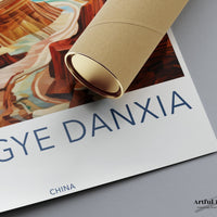 Zhangye Danxia Poster - China Wall Art