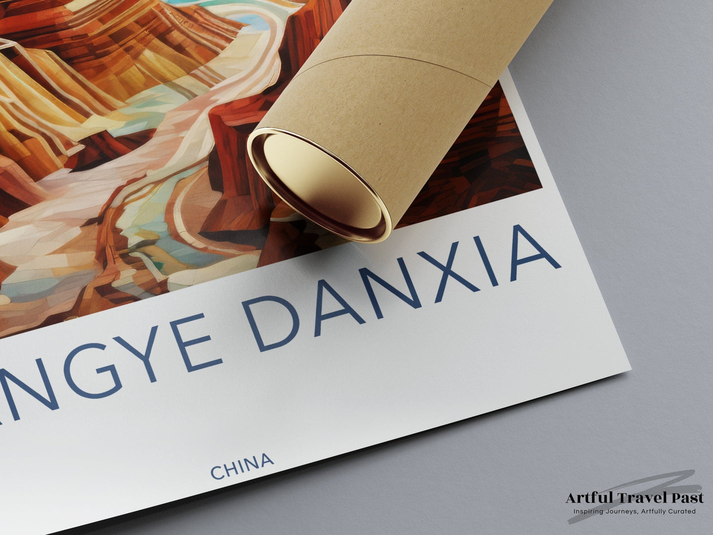 Zhangye Danxia Poster - China Wall Art