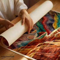 Zhangye Danxia Poster - China Wall Art