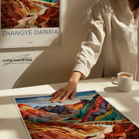 Zhangye Danxia Poster - China Wall Art