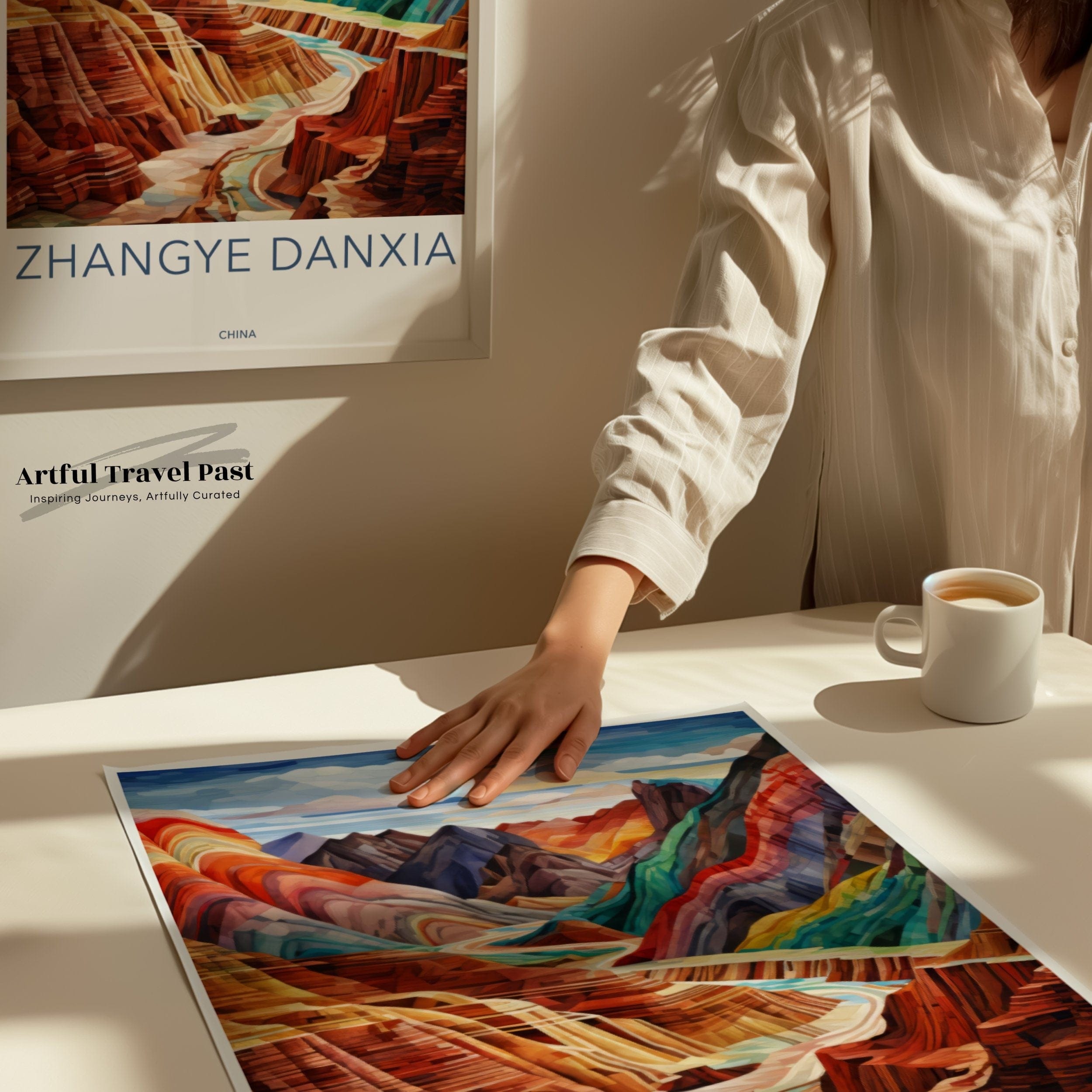 Zhangye Danxia Poster - China Wall Art
