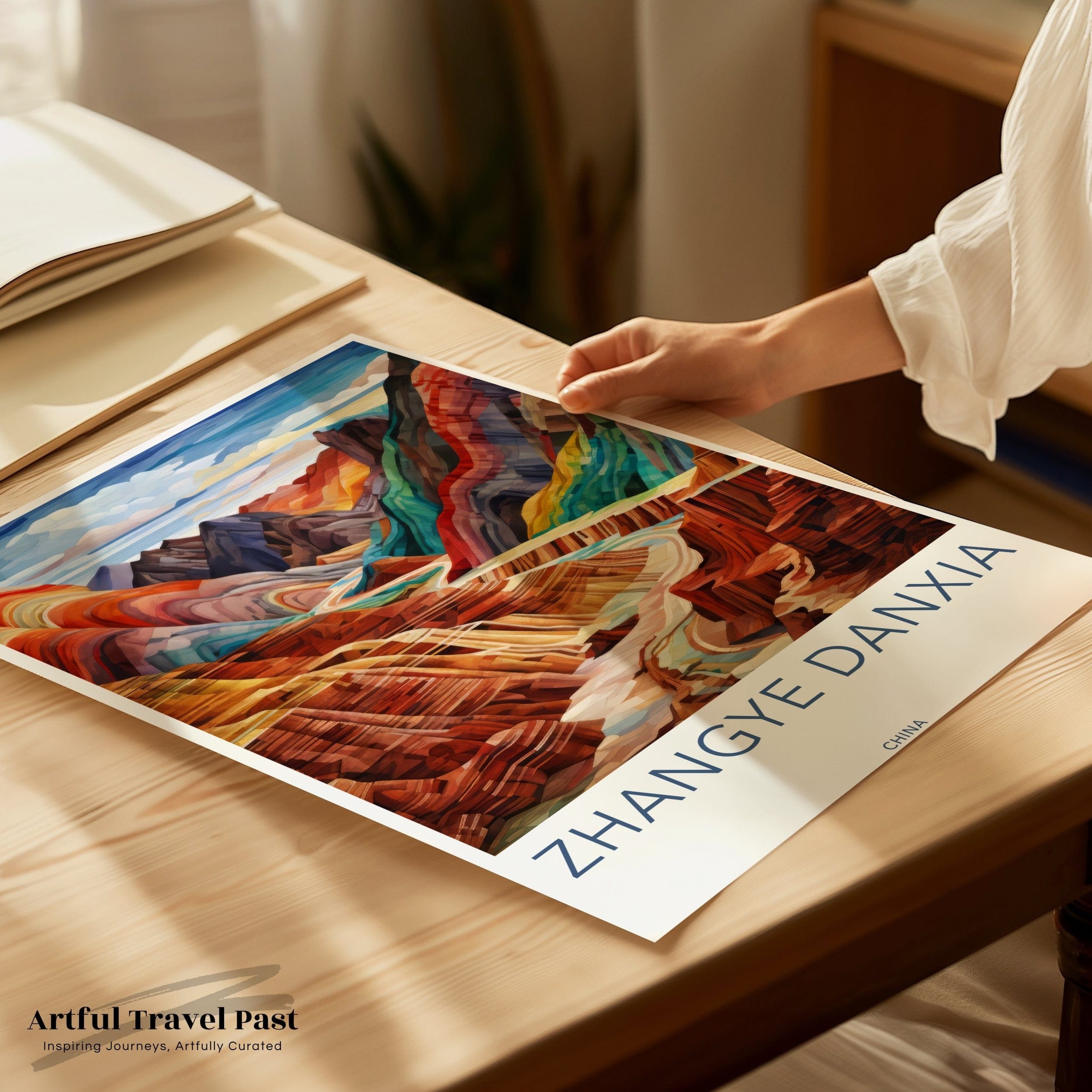 Zhangye Danxia Poster - China Wall Art