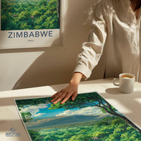 Zimbabwe Poster - Africa Wall Art