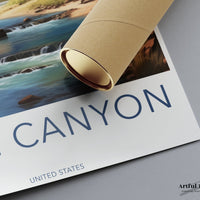 Zion Canyon Poster - Utah Wall Art