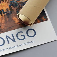 Zongo Poster – Congo Wall Art