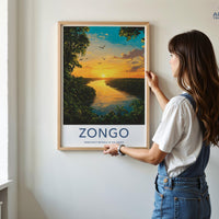 Zongo Poster – Congo Wall Art